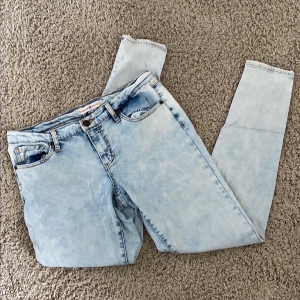 Altar’d state soft skinny jeans light wash size 30